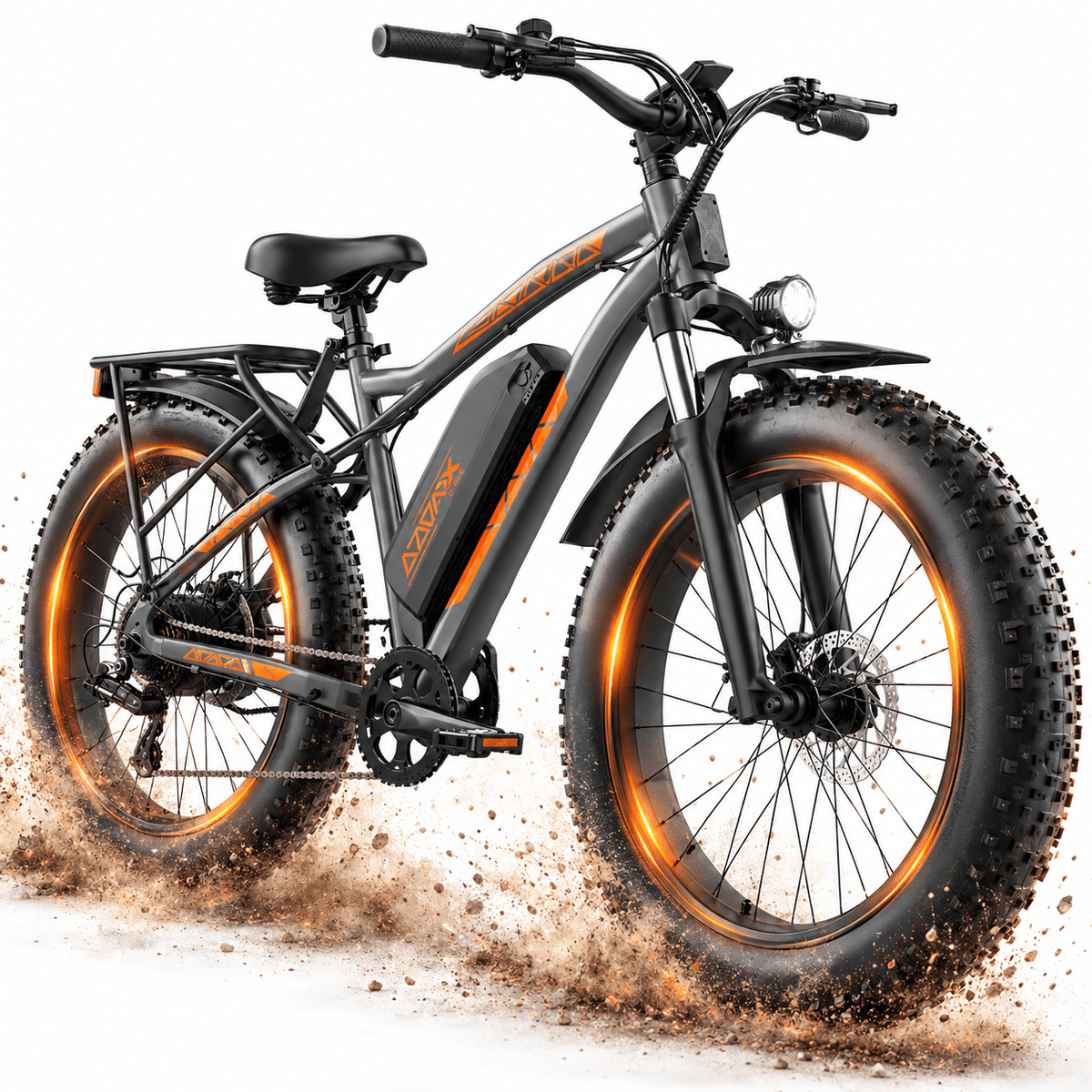 Electric Bike for Adults, 750W Motor, 48V 15Ah Battery, 26'' Fat Tire
