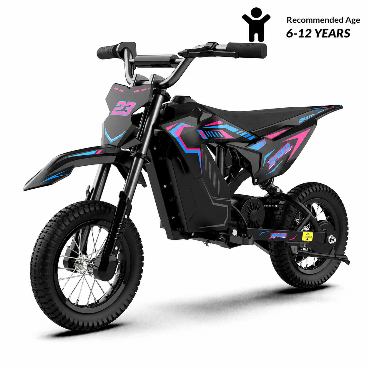 KM01 Electric Dirt Bike for Kids Ages 6-12