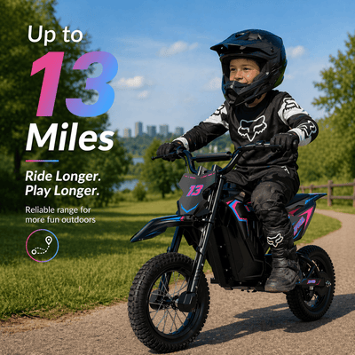 KM01 Electric Dirt Bike for Kids Ages 6-12